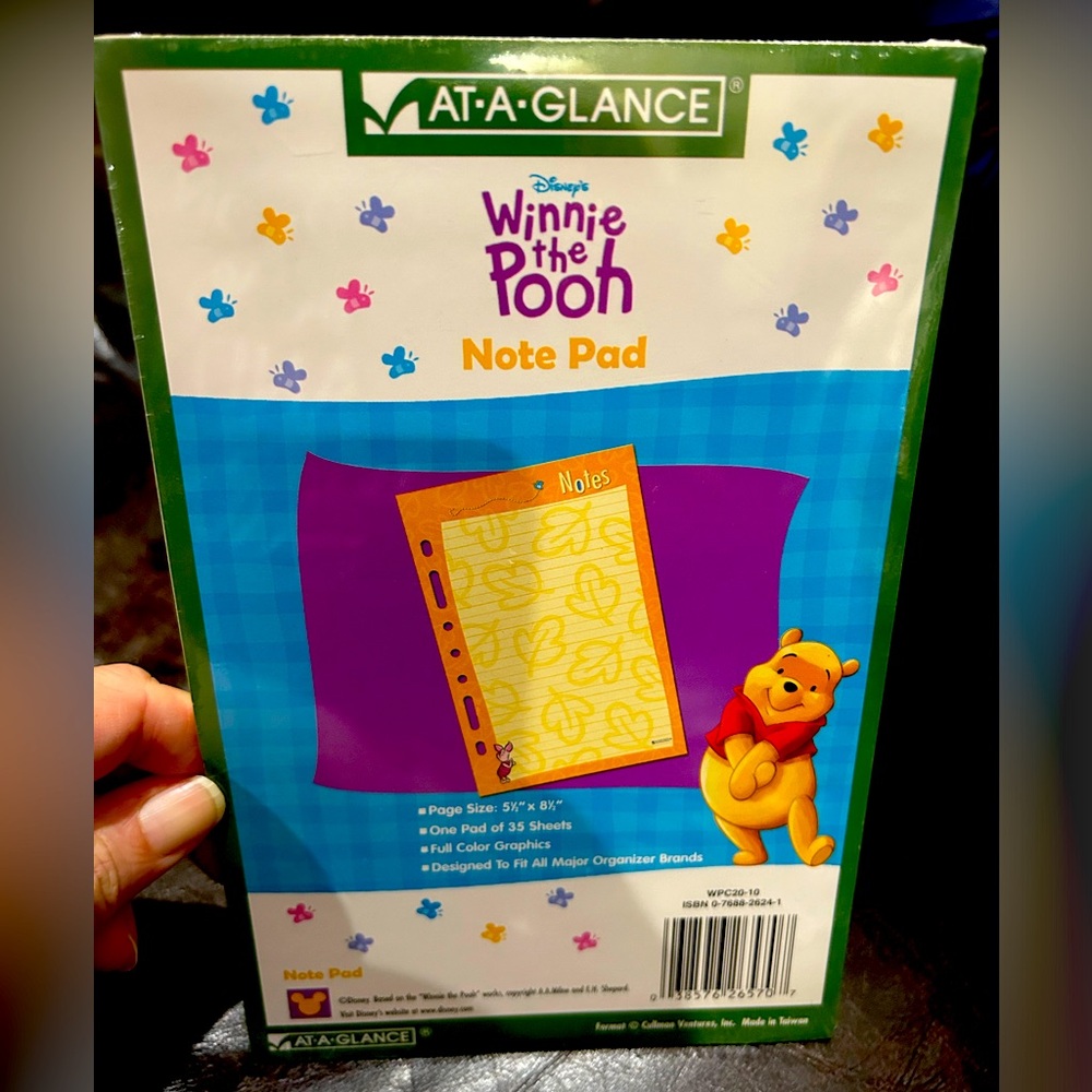 Winnie the Pooh Note Pad